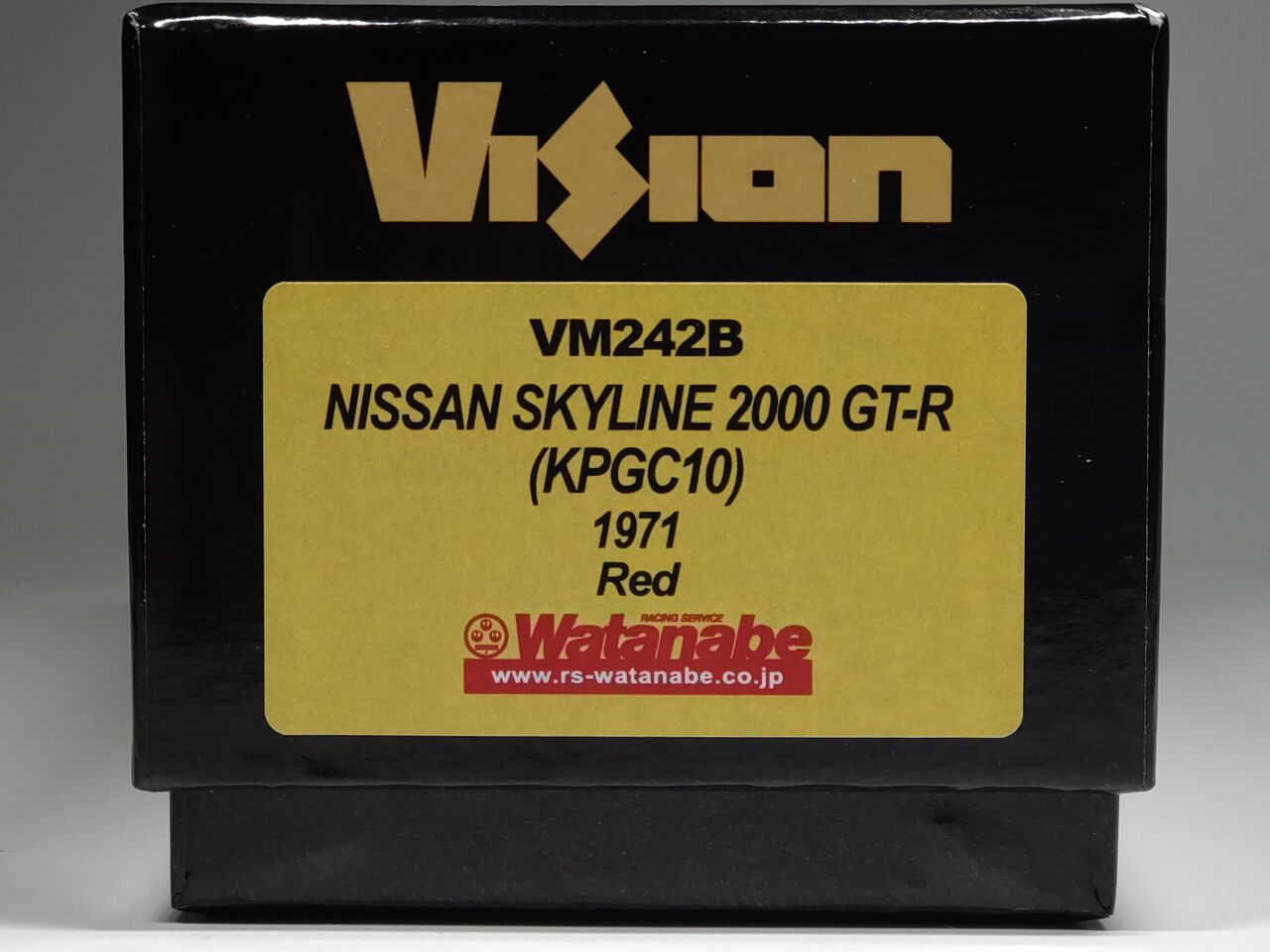 Vision 1/43 NISSAN SKYLINE 2000 GT-R(KPGC10)1971 Red Vision 1/43 NISSAN SKYLINE 2000 GT-R(KPGC10)1971 Red