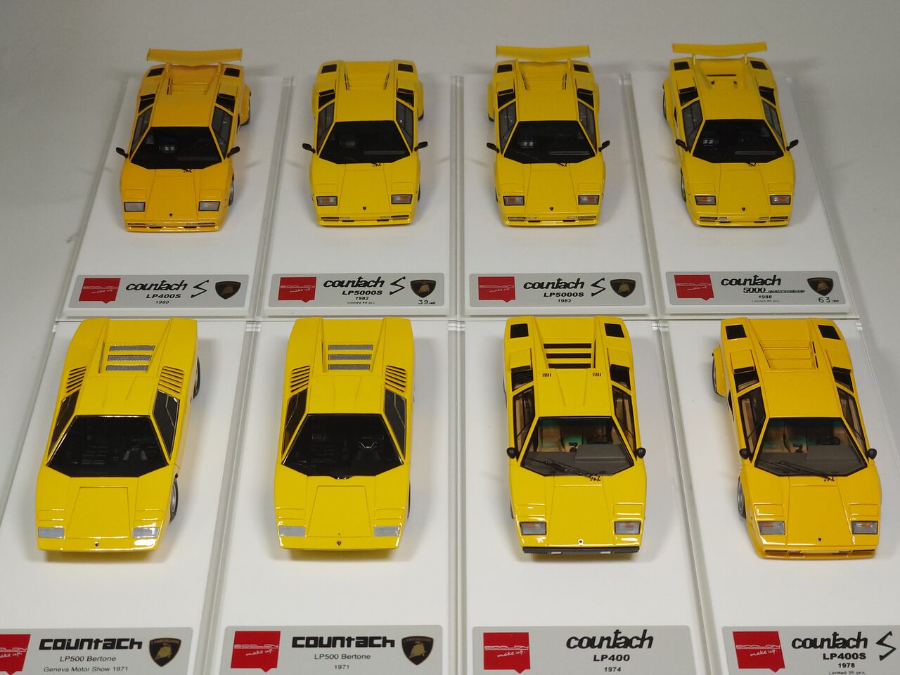 2度目の納車..EIDOLON 1/43 Lamborghini Countach LP400 1974