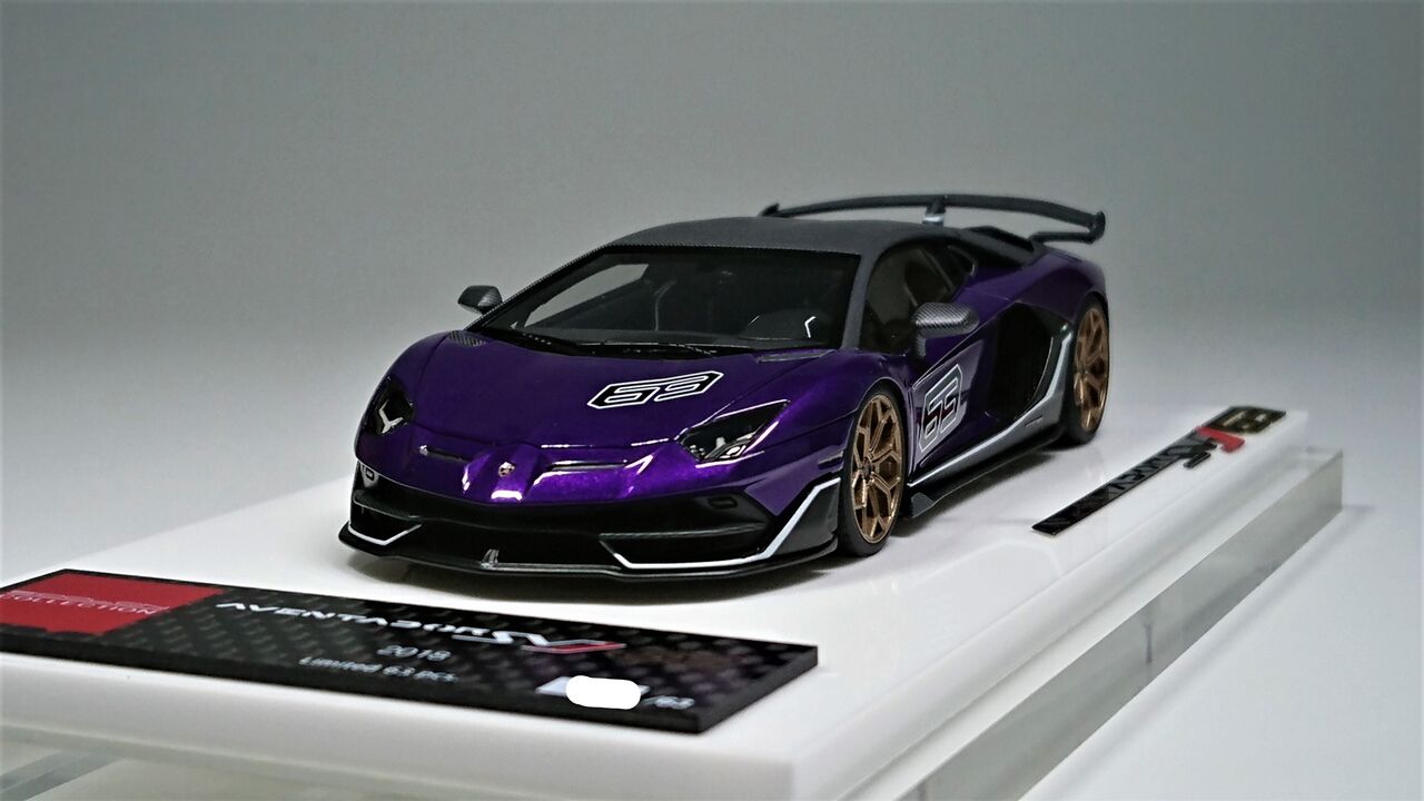 EIDOLON COLLECTION 1/43 Lamborghini Aventador SVJ 63 2018 EIDOLON COLLECTION 1/43 Lamborghini Aventador SVJ 63 2018