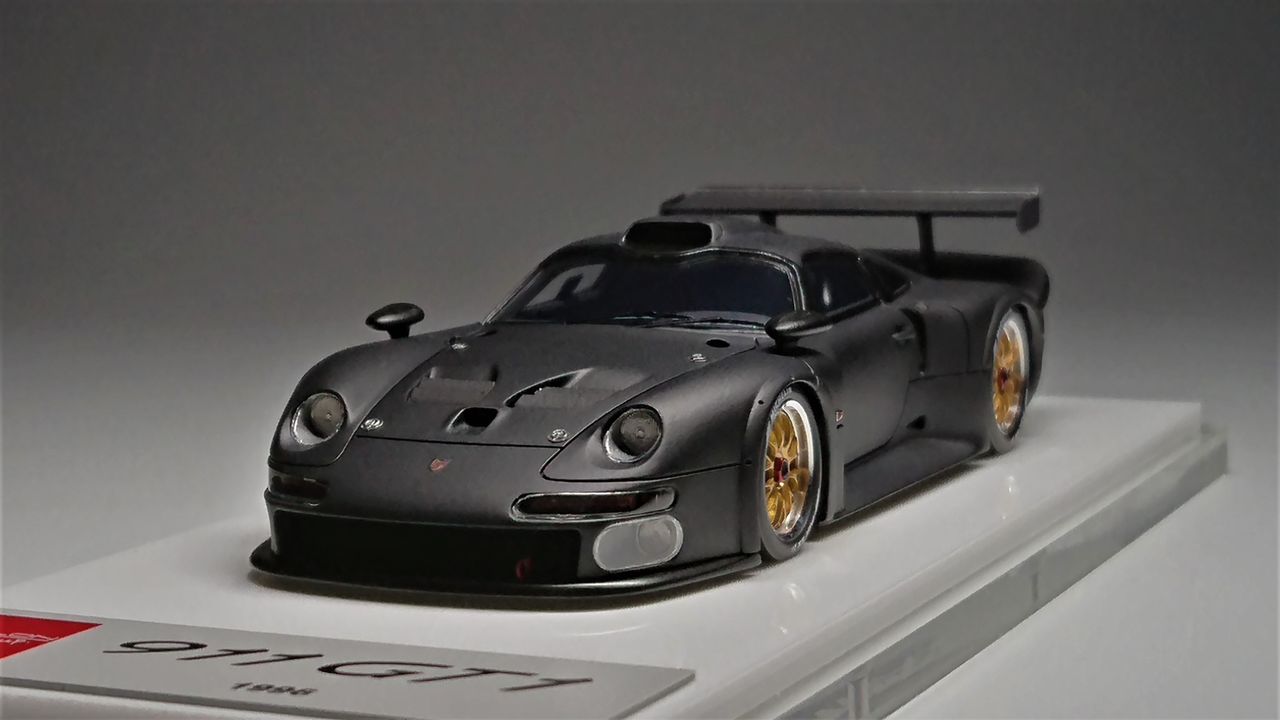 スパーク 1/43 ポルシェ 911 GT1 ポルシェ AG 1996 テストカー