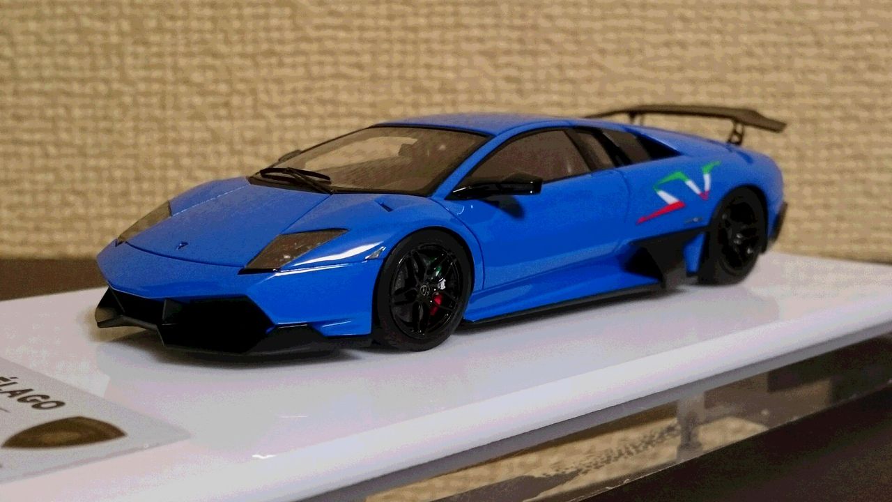 Looksmart 1/43 ランボルギーニ ムルシエラゴ LP670-4 SV ウイング付 (オレンジ) | すべての商品 | | ミニカーむげん
