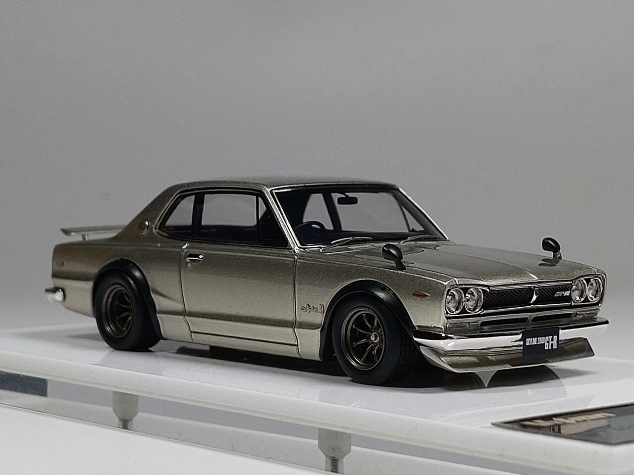 VISON 1/43 スカイライン GT-R KPGC10 ヴィジョン ハコスカ 本当は..Vision 1/43 NISSAN SKYLINE HT 2000GT-R(KPGC10