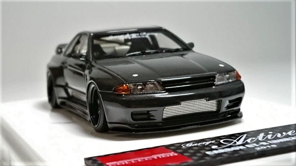 悩んだ末に..EIDOLON 1/43 Garage Active ACTIVE R33 GT-R
