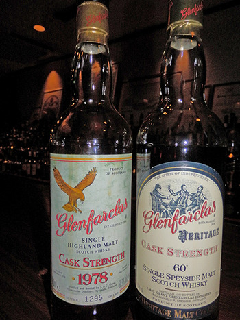 GLENFARCLAS の2本のボトル