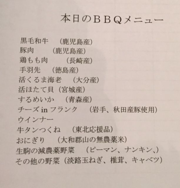 まどか村で 夜バーベキューしてきたっす おいらの言いたい放題 まどか村で 夜バーベキューしてきたっす おいらの言いたい放題