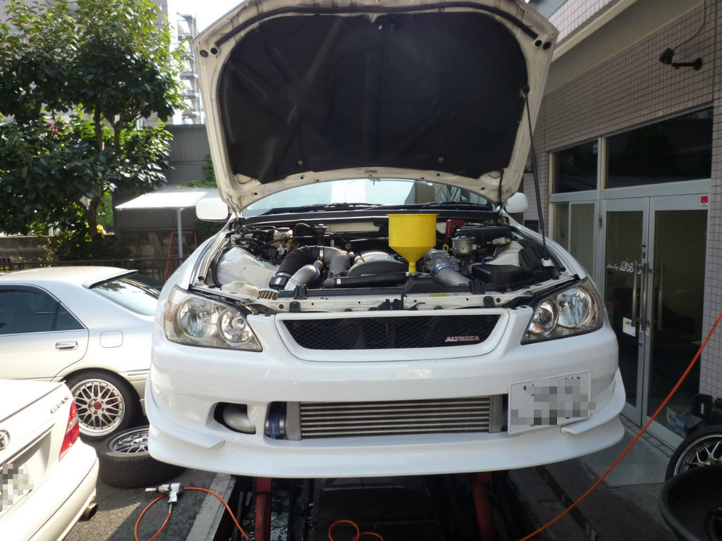 アルテッツァ 1jz 納車前車検整備 馬力屋の出来事 アルテッツァ 1jz 納車前車検整備 馬力屋の出来事