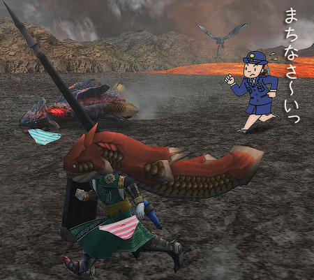 100殴り Mhf肉おばさんの道