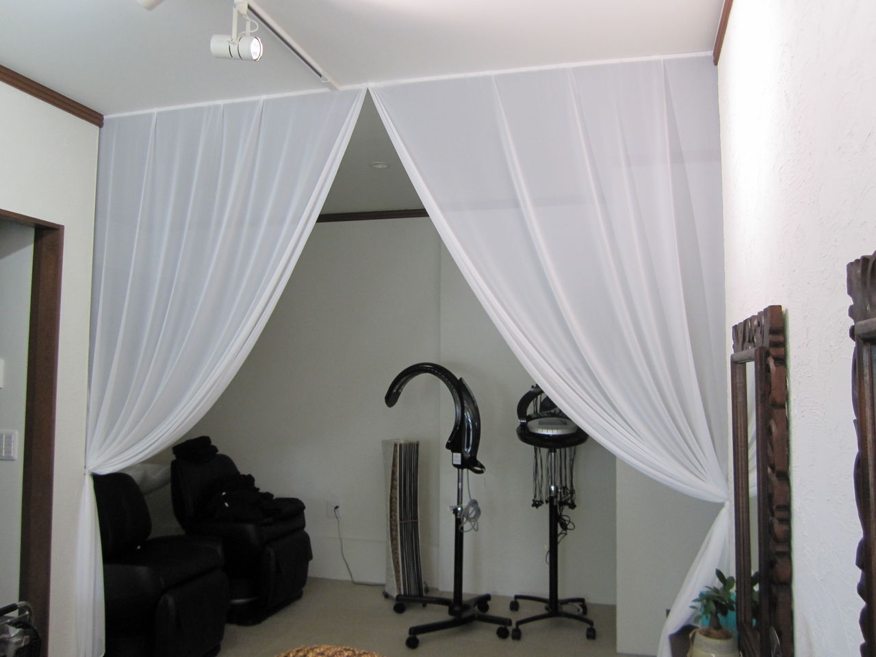 アジアンリゾート風カーテン バロンのアジアンスタイルガーデン