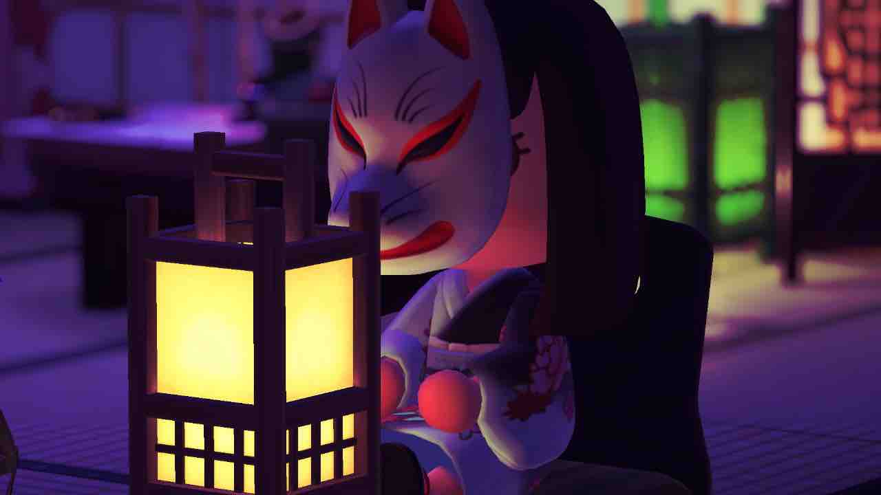 あつまれどうぶつの森 お盆過ぎちゃったけど構うこたぁねぇ あつ森ホラーナイトฅ ﻌ ฅｺｰﾝ 生きてるだけで丸儲け