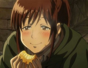 揚げたてコロッケ美味しいよ O O 生きてるだけで丸儲け 揚げたてコロッケ美味しいよ O O 生きてるだけで丸儲け