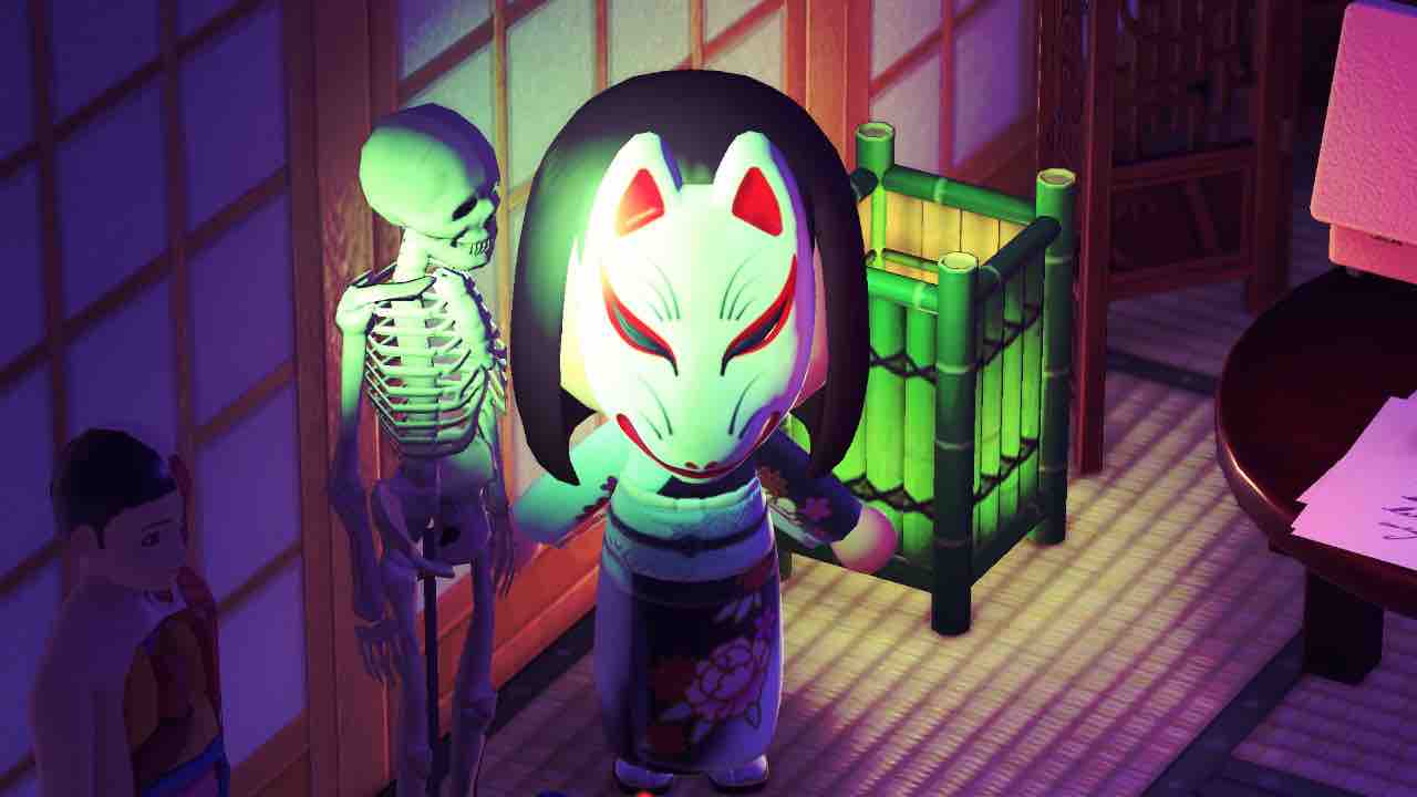 あつまれどうぶつの森 お盆過ぎちゃったけど構うこたぁねぇ あつ森ホラーナイトฅ ﻌ ฅｺｰﾝ 生きてるだけで丸儲け