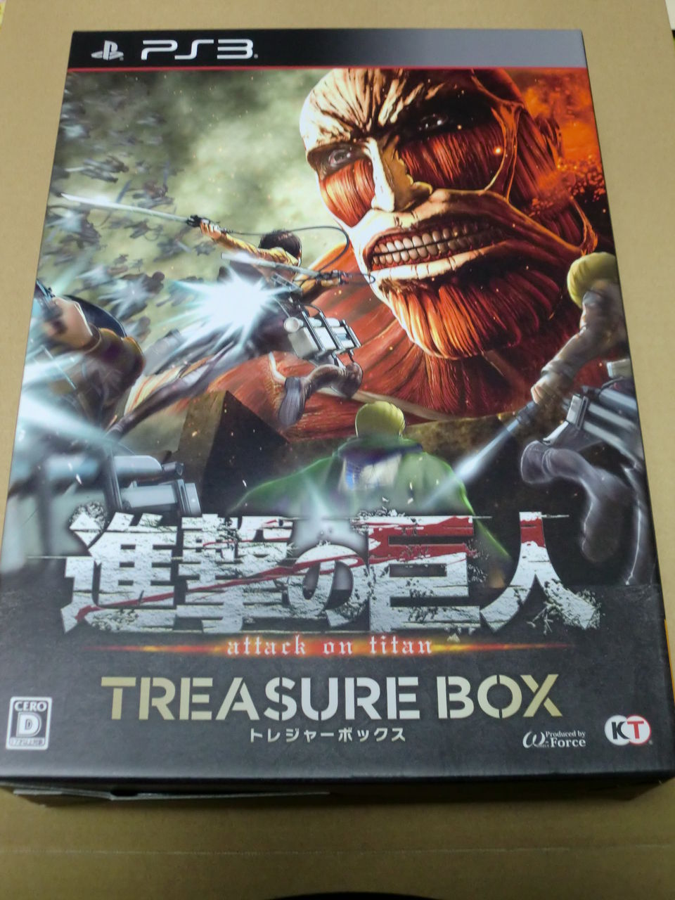 PS3 進撃の巨人 トレジャーボックス