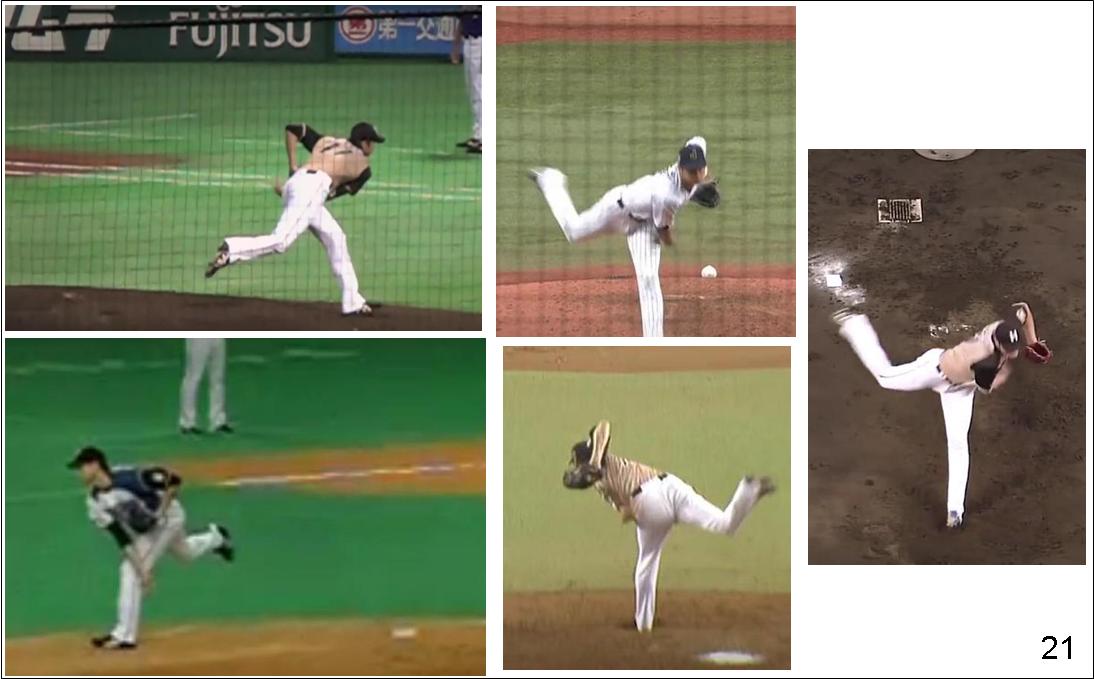 大谷翔平投手の投球フォーム連続写真 5アングル 野球動作分析強化指導サイト ヤキュウモーション 大谷翔平投手の投球フォーム連続写真 5アングル 野球動作分析強化指導サイト ヤキュウモーション