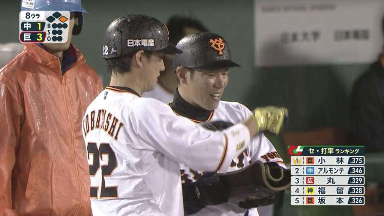 4 24 小林誠司 375首位打者 いずれ下がる時が来る ｰ Dｰ Baseballlog