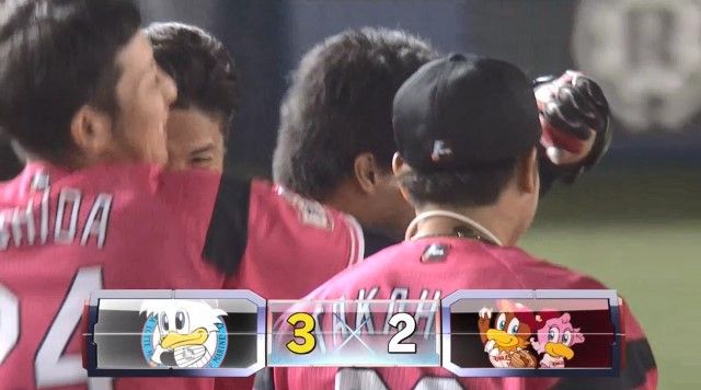 ロッテ 井上サヨナラタイムリー内野安打 ロッテが楽天にサヨナラ勝ち Baseballlog