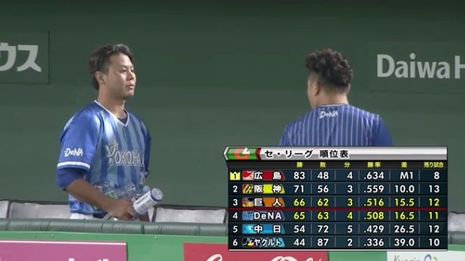 Dena濱口さん 試合後にベンチで公開説教される Baseballlog Dena濱口さん 試合後にベンチで公開説教される Baseballlog