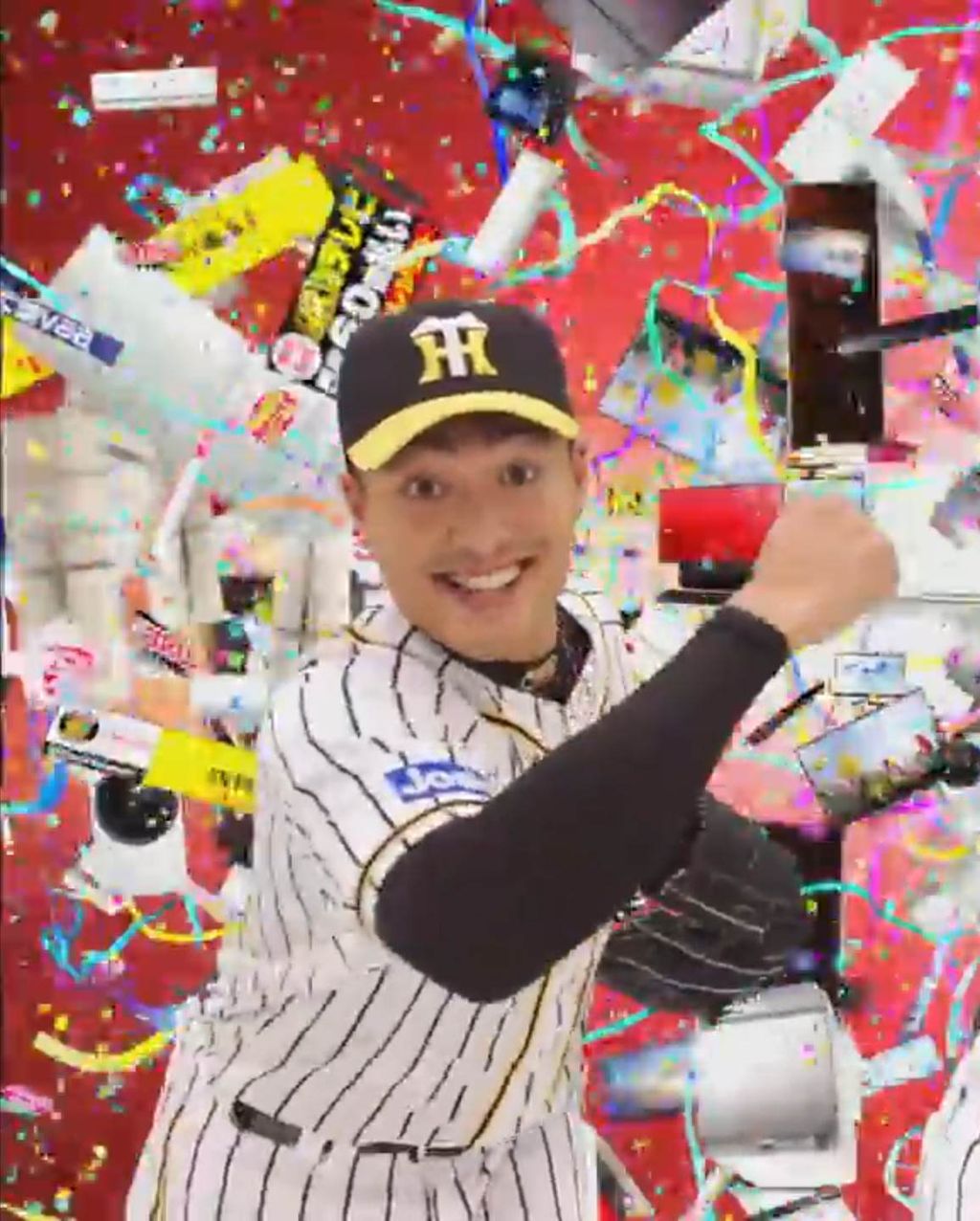 秋山 上本 岩貞の3人がjoshinのcmに起用される Baseballlog 秋山 上本 岩貞の3人がjoshinのcmに起用される Baseballlog