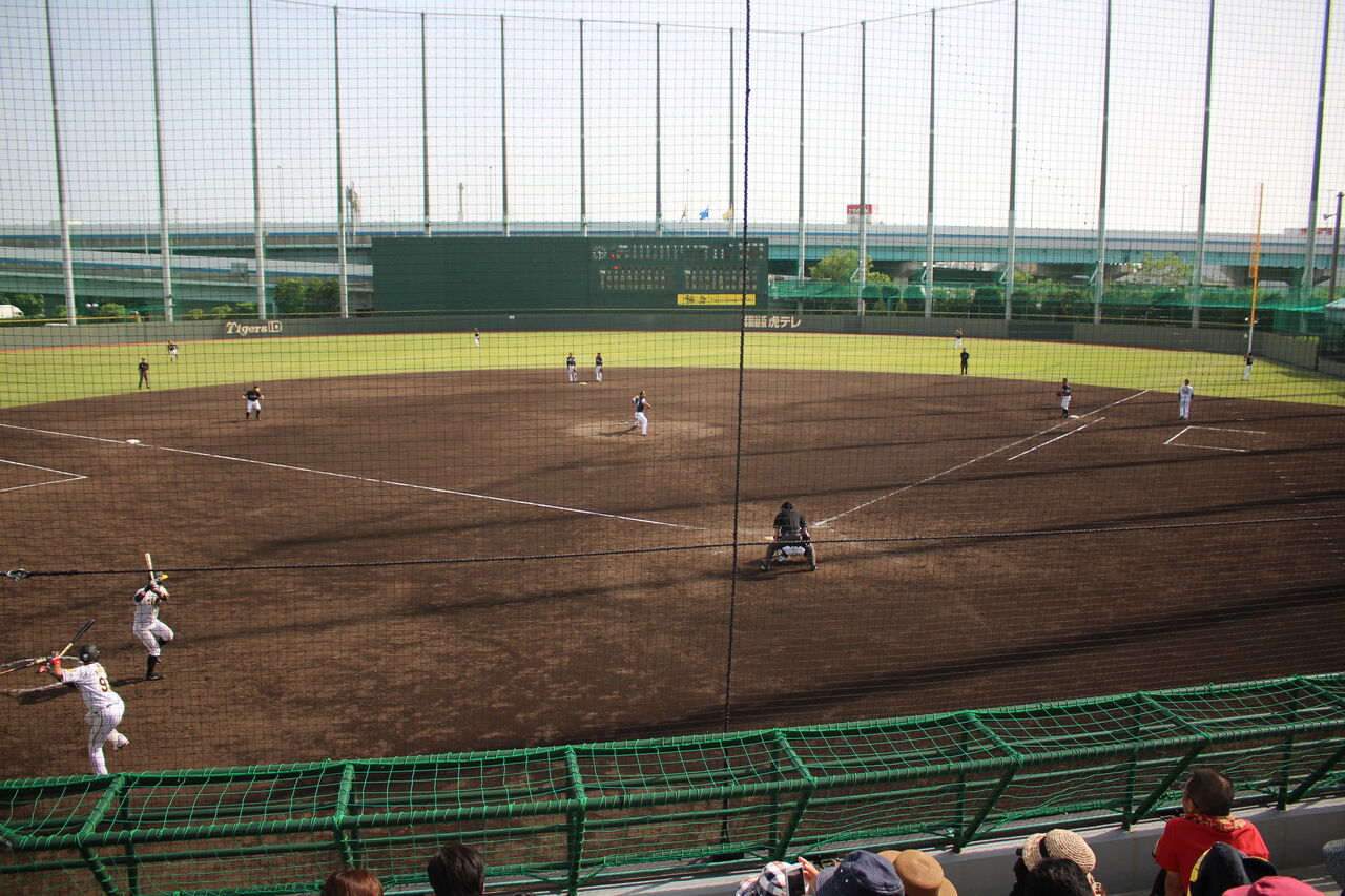 阪神鳴尾浜球場 スタジアム巡礼12 : 野球の記録で話したい