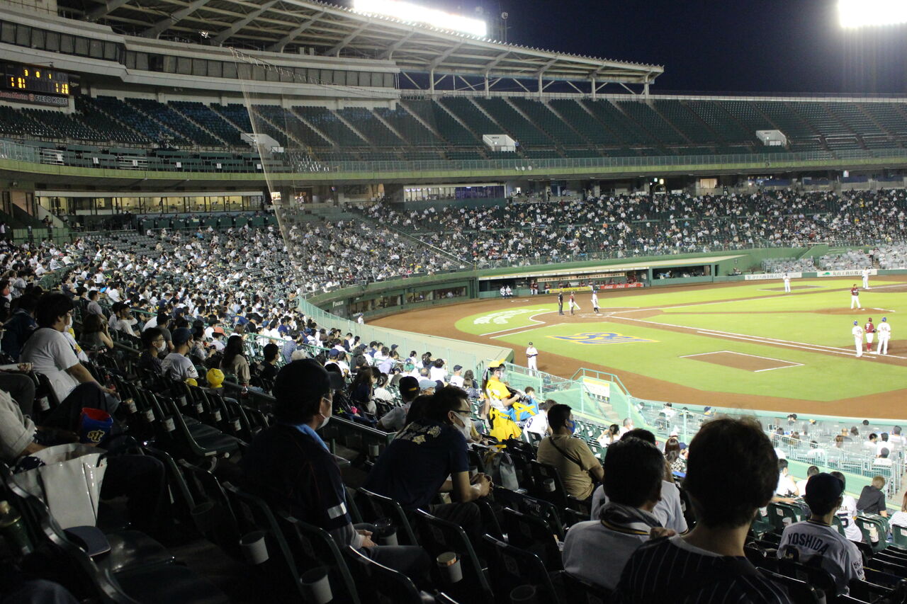 野球の記録で話したい ほっともっとフィールド神戸 スタジアム巡礼01