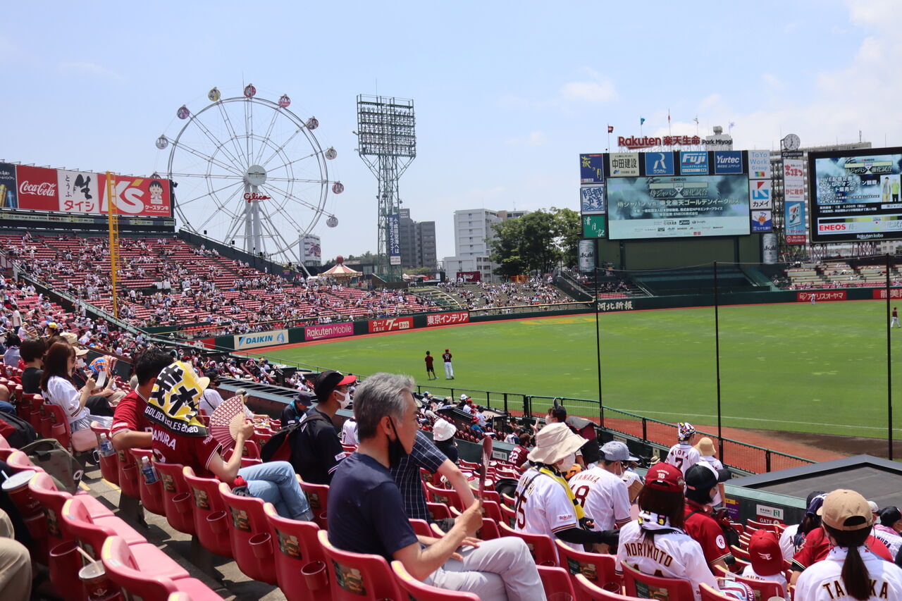 野球の記録で話したい 楽天生命パーク宮城 スタジアム巡礼03 野球の記録で話したい 楽天生命パーク宮城 スタジアム巡礼03
