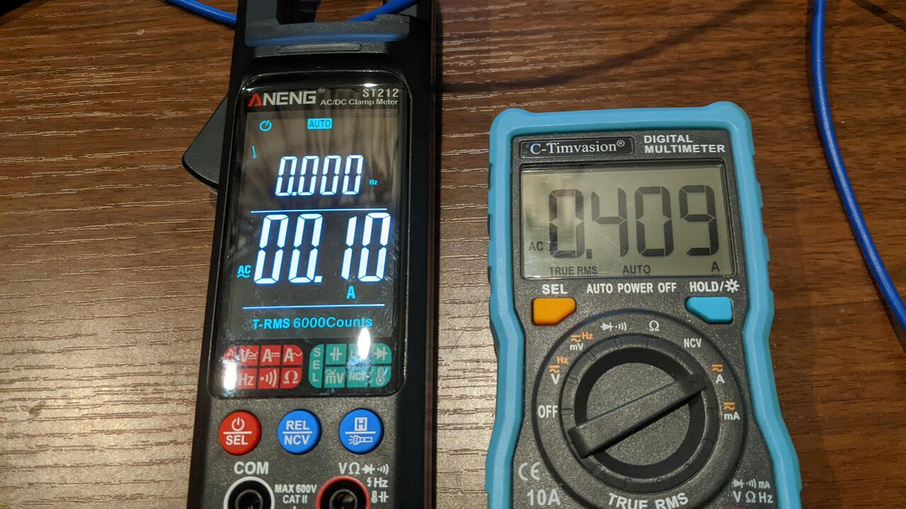 Agilent U1213A クランプメーター クランプメーターを買った。が Agilent U1213A クランプメーター クランプメーターを買った。が