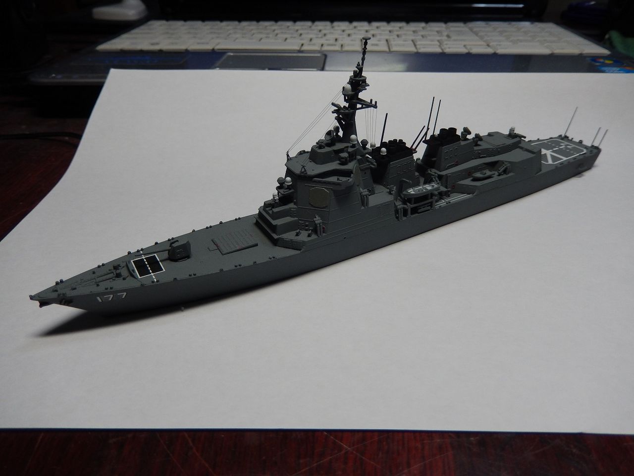 アオシマ製 ミサイル護衛艦「あしがら」製作記 その1 : basiroの趣味日記