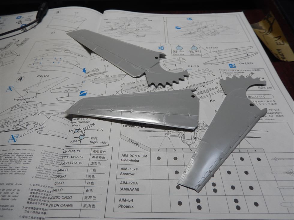 ハセガワ製 F 14a トムキャット製作記 完成 Basiroの趣味日記