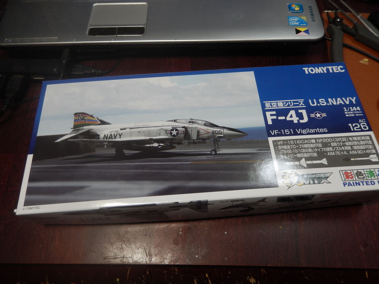 トミーテック製 技MIX U.S.NAVY F-4J 製作記 : basiroの趣味日記