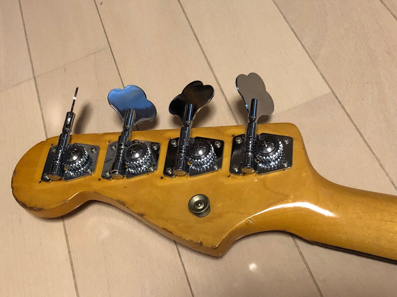 Fender ベース ペグ 4個セット フェンダー Fender Pure Vintage Bass Tuning Machines Nickel