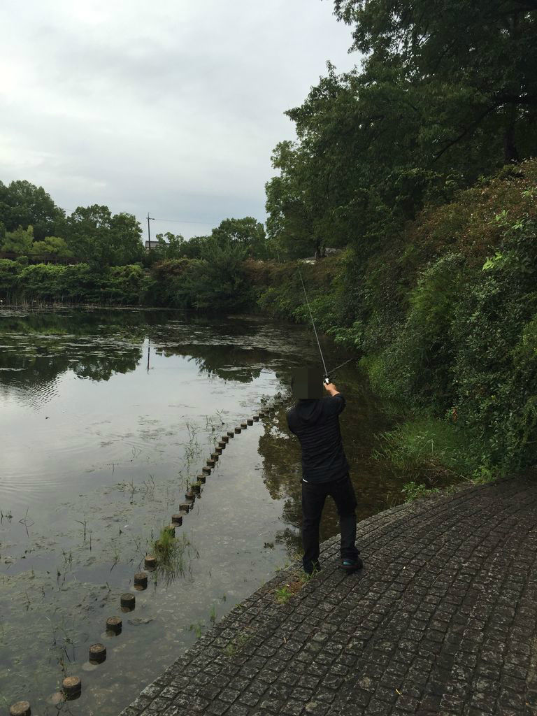 16 8 28 愛知県野池1戦目 愛知県野池巡りですね 下剋上 大江川バス釣り釣行記