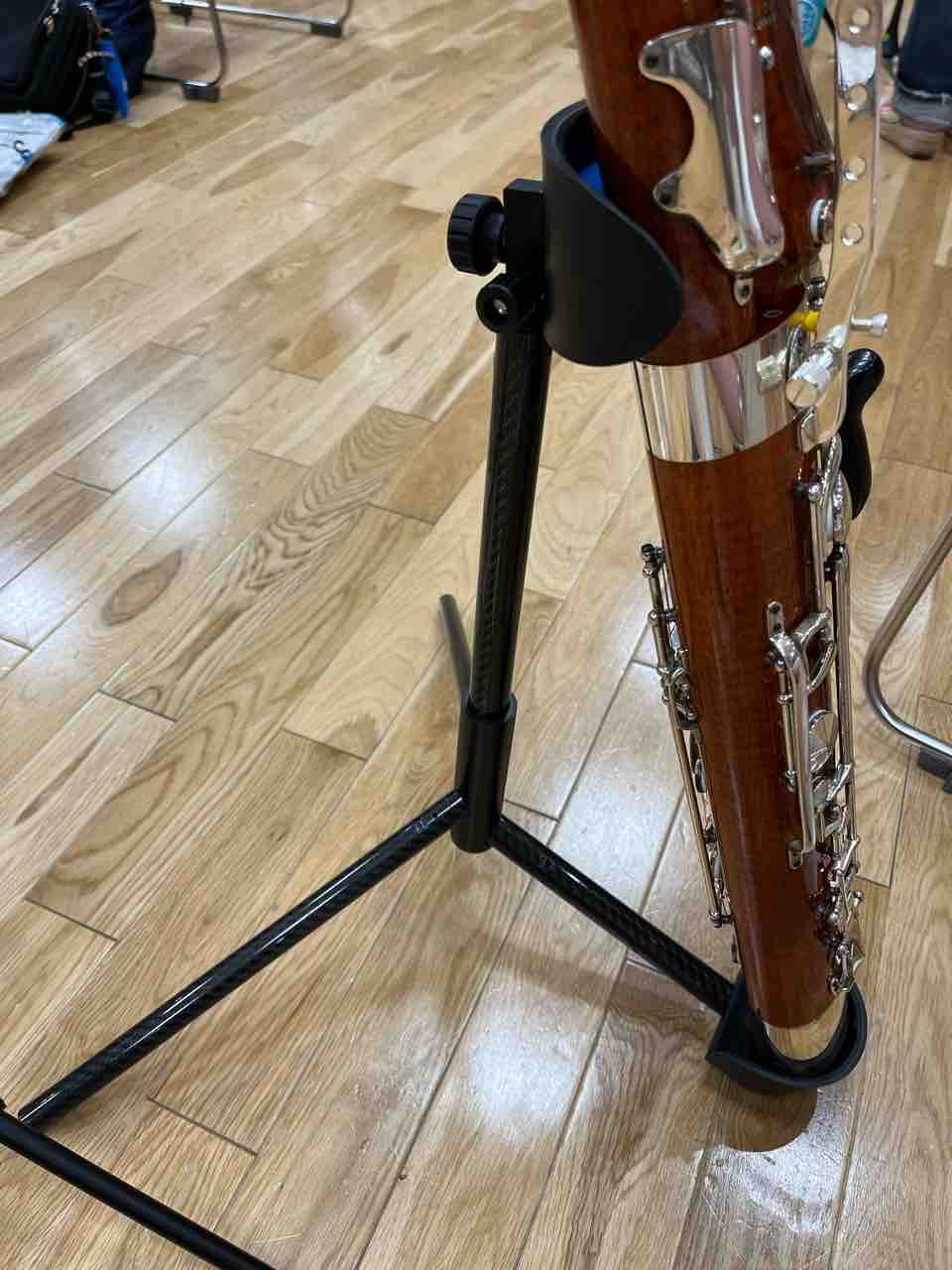 WoodWindDesign バストロンボーン用カーボンスタンド trombone stand - WoodWindDesign