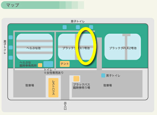 埼玉 吉羽園 ブラックバス 管理釣り場 埼玉県バス釣り ポイント紹介ブログ