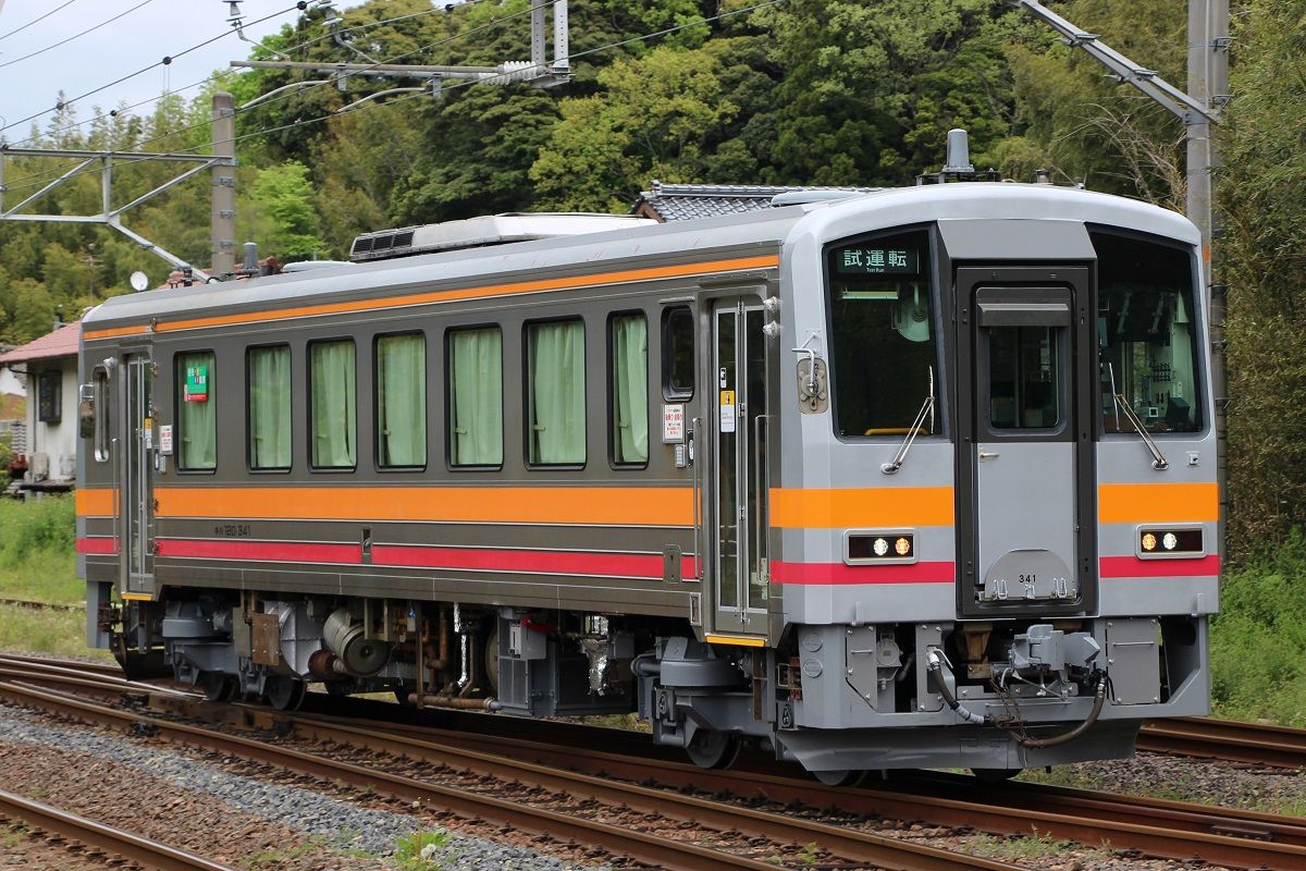 キハ120341(大糸線更新車)後藤出場試運転 (2019/4/30) ばたぬの撮影記録