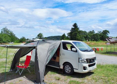 車とテントを連結 ロゴスneosカーサイドオーニング の巻 ばってんバランス日記