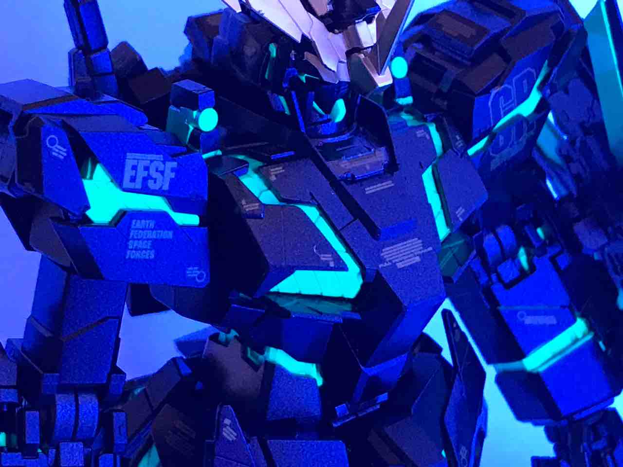 Mg バンシィ Ver Ka 覚醒カラー 塗装済完成品 ブラックライト発光可能 1 100 Mg ユニコーンガンダム２号機 萌えフィギュア用のblog