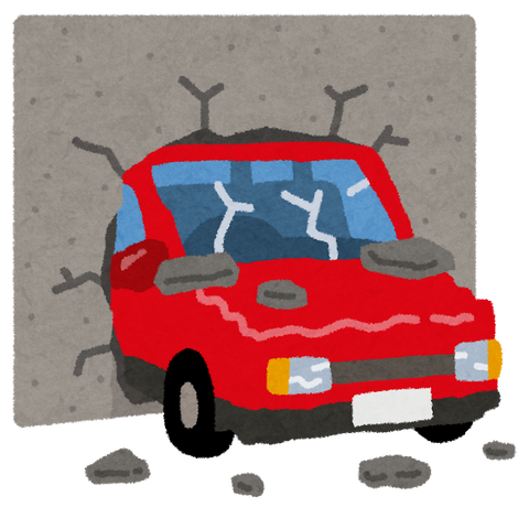 jiko_car_tsuitotsu