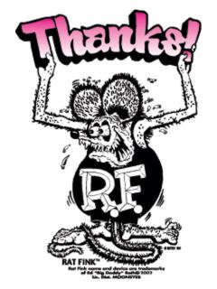 Rat Fink Taga