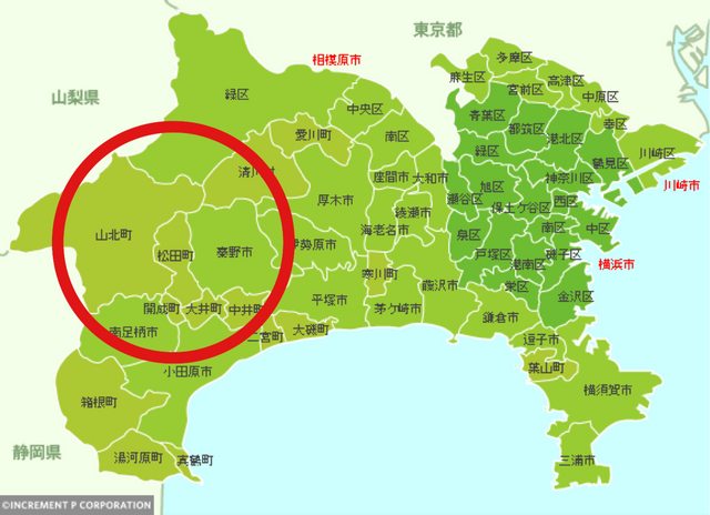 【画像】神奈川県のこの辺に何があるか、9割が知らない