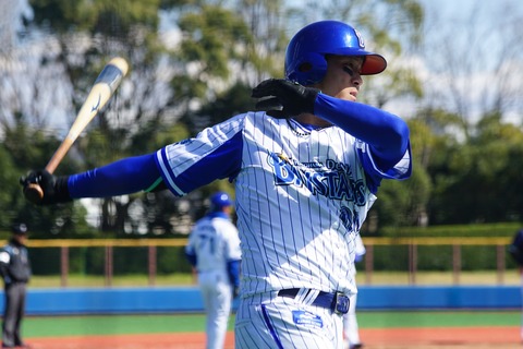 宮本秀明、3安打猛打賞 .349！！　30日2軍ヤクルト戦