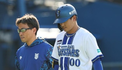 DeNA・林琢真、病院で検査受け「全然大丈夫です」左手付近に投球が当たり途中交代