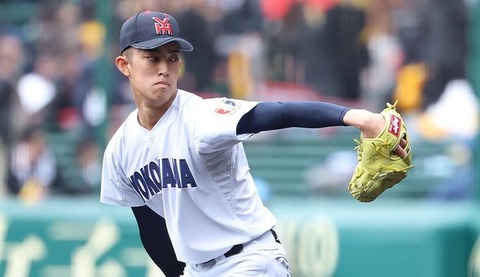 DeNAドラ1候補・横浜高の織田翔希、ドジャースが獲得を目指していると報道