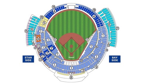 横浜スタジアム、2026年主催試合の座席図を発表!既報通りウイングをビジター席とせず