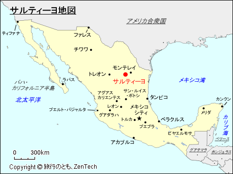 Map_of_Saltillo_in_Mexico