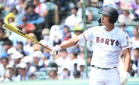 DeNAドラ上位候補・広陵の真鍋慧、神奈川・慶応と対戦！