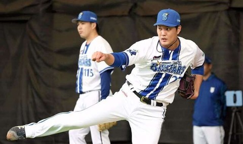 DeNA・藤浪晋太郎、AI解析で制球に手応え！大阪桐蔭バッテリーで完全復活へ！3度目ブルペンで85球の投げ込み