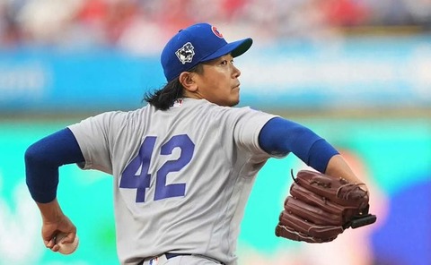 【MLB】カブス・今永昇太、6回1飛翔1失点で今季初勝利！自己最多タイ、全て空振り三振11Kのサムネイル