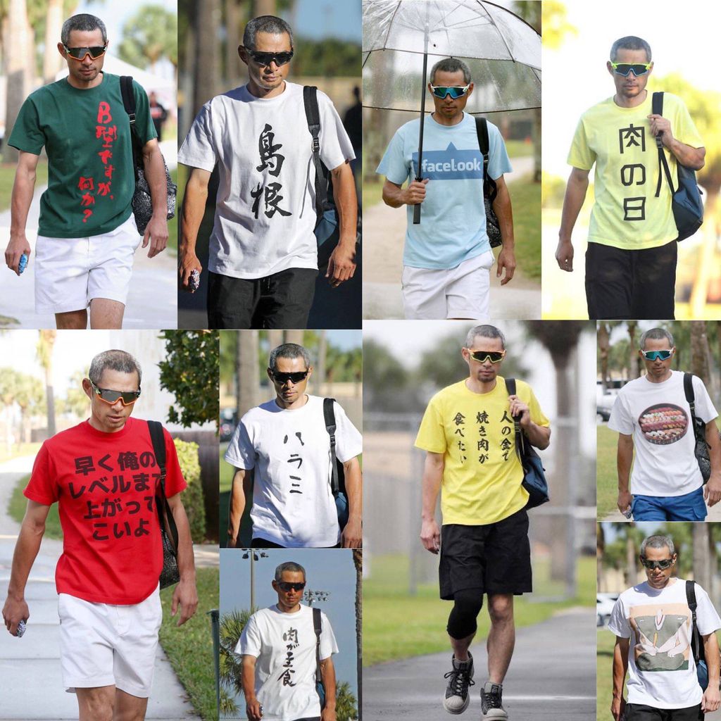 イチローさん恒例の面白tシャツをまとめてみたwwwwwwwwwww プロ野球おっかけ隊