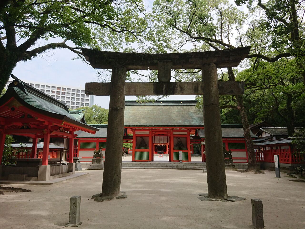 筑前国 住吉神社 御朱印 福岡県福岡市 諸国神社の御朱印とご当地グルメ