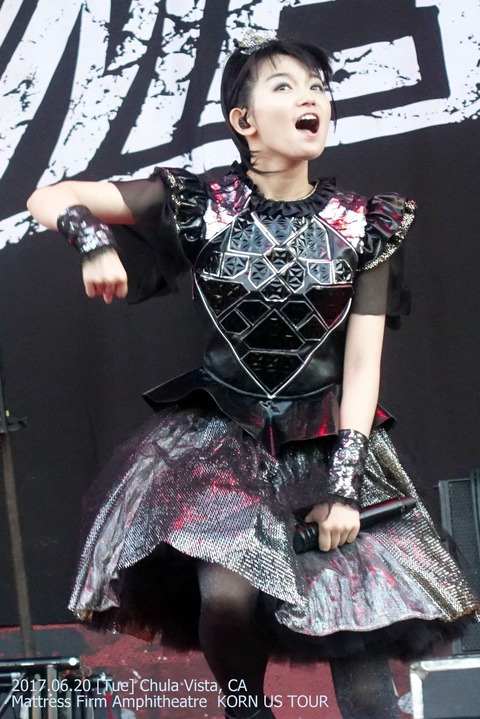 【画像】BABYMETALの中元すず香って女神?完璧過ぎる。歌&ダンス&表情どれをとっても一流 : BABYMETALまとめもりー