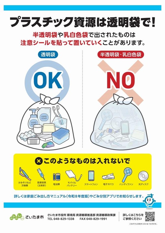 【さいたま市民必見】2026年10月1日からプラスチックごみの出し方が変わります